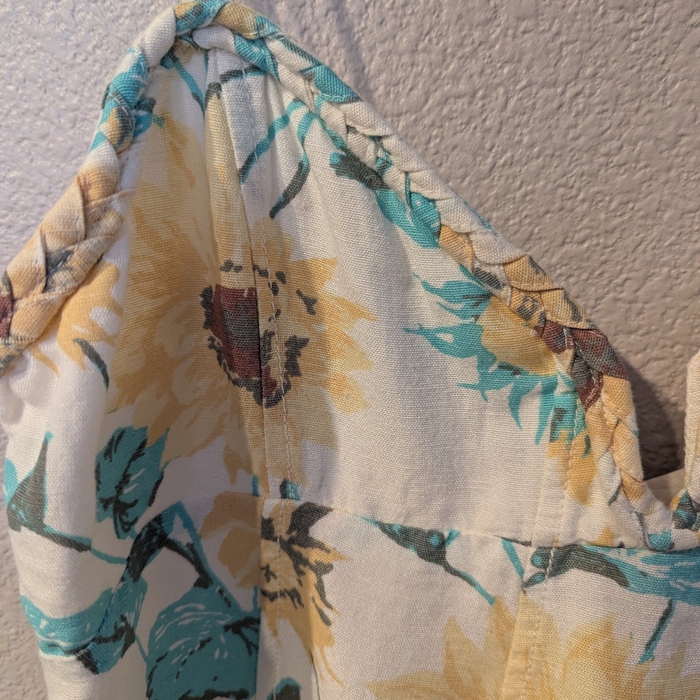 FREE PEOPLE Altura Floral Mini Dress Medium - Picture 7 of 13